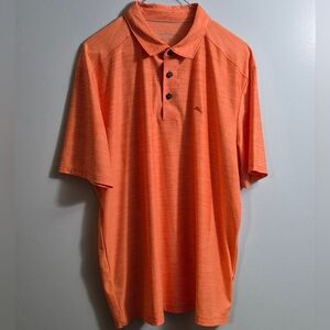 Men's Orange Polo Shirt